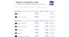 Desktop Screenshot of fujipricewatch.com