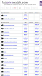 Mobile Screenshot of fujipricewatch.com